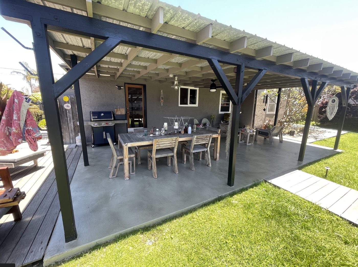 Concrete patio installation San Diego